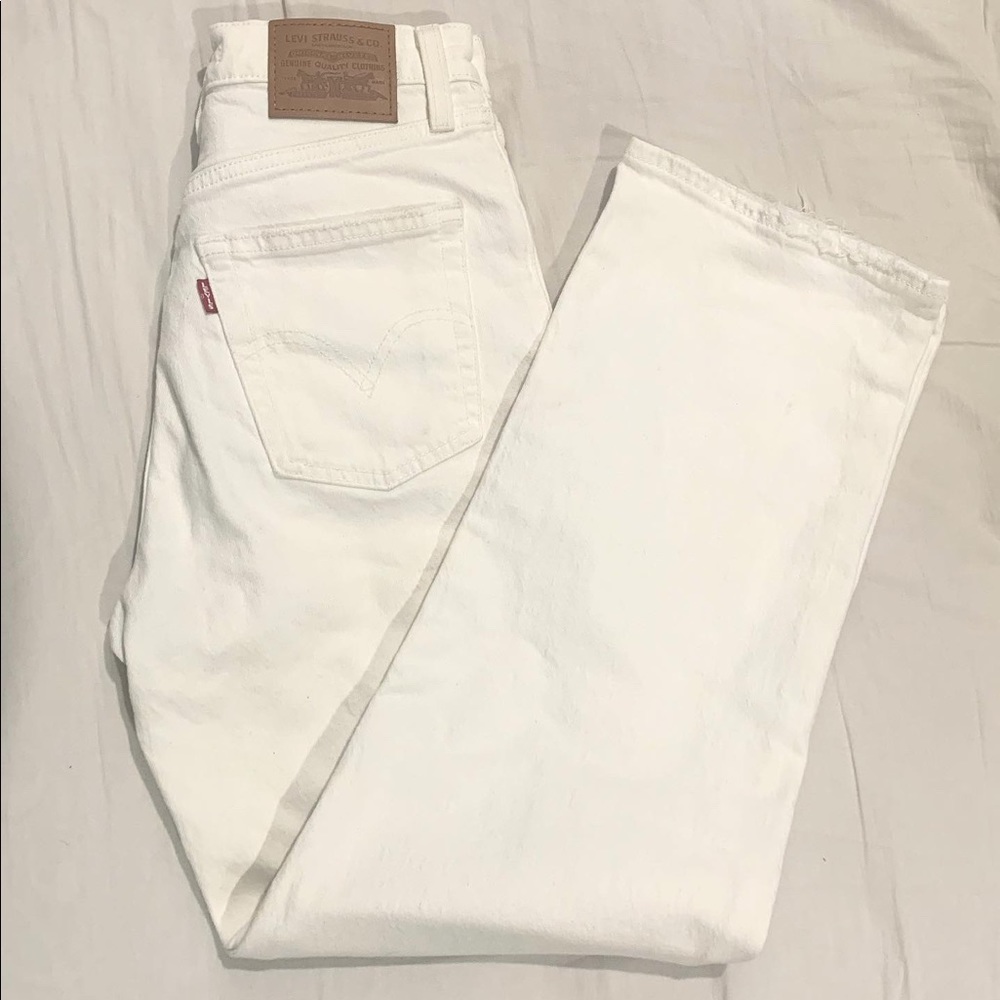 Levis ribcage straight jeans